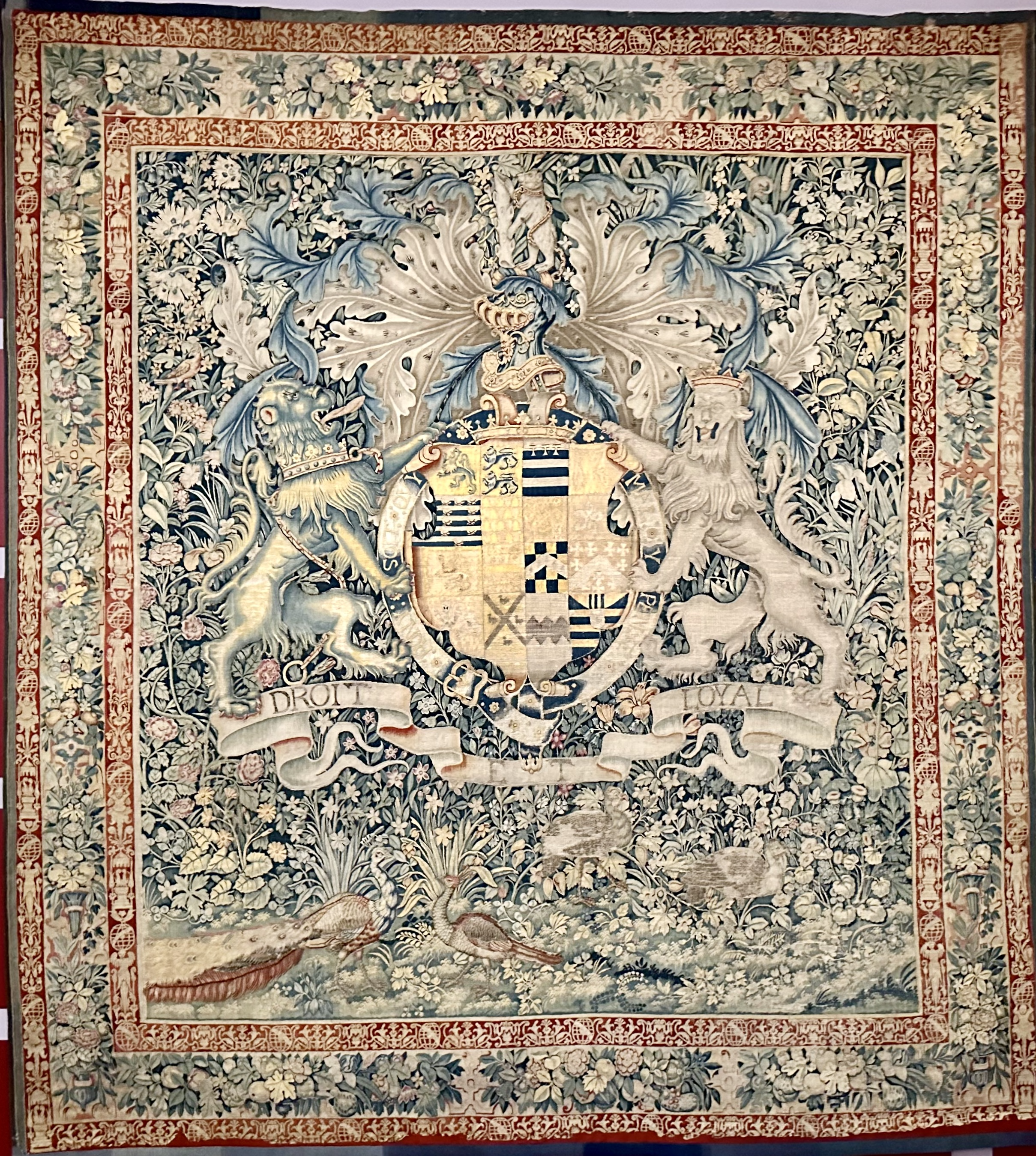 Verdure Tapestry from The Tudors, 1585
