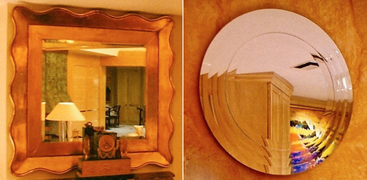 Classic Modern mirrors Jerry Jacobs Design