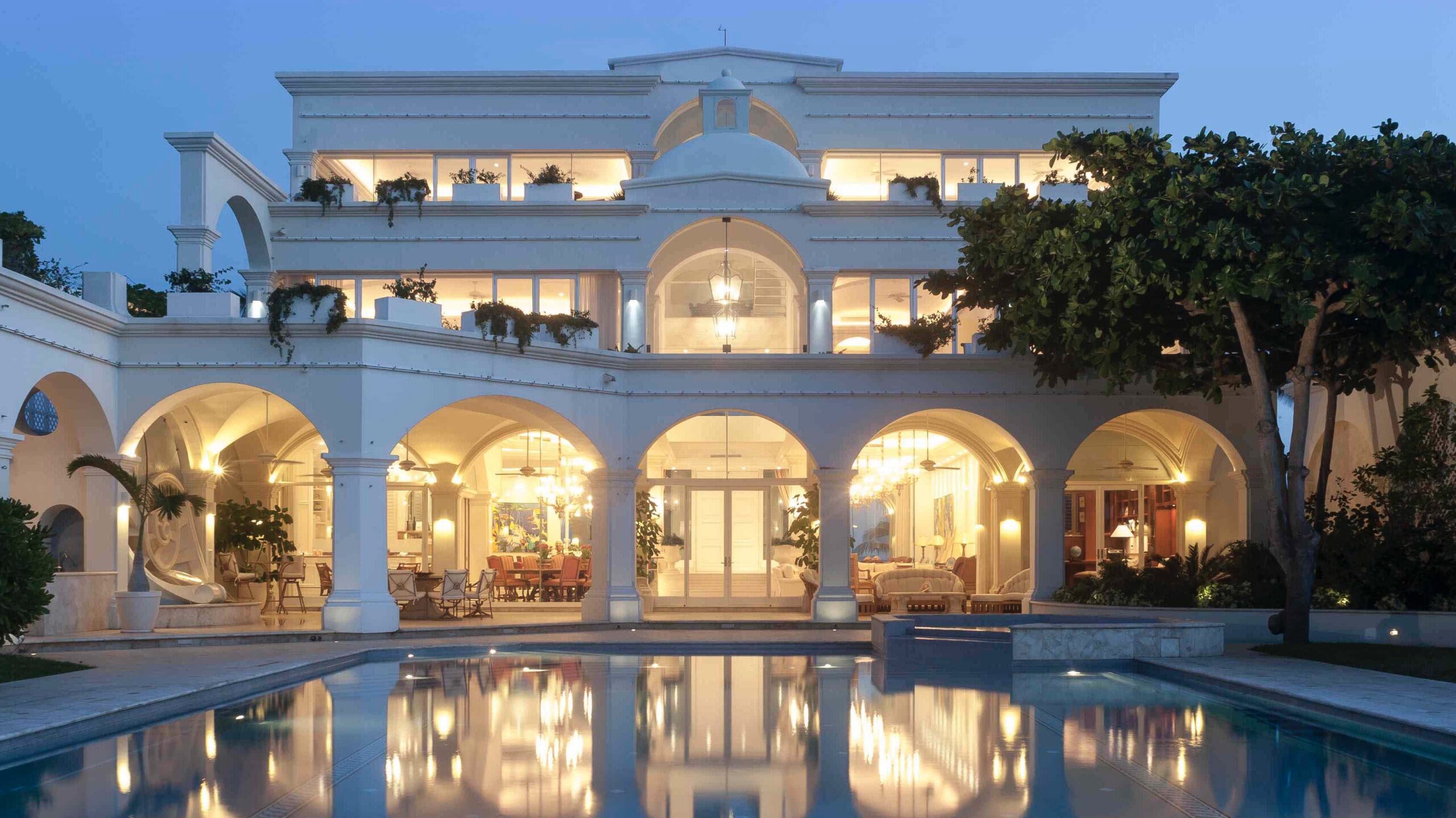 Luxury Interior Design and Architecture Villa on the Beach Cancun Hotel Zone Jerry Jacobs Design