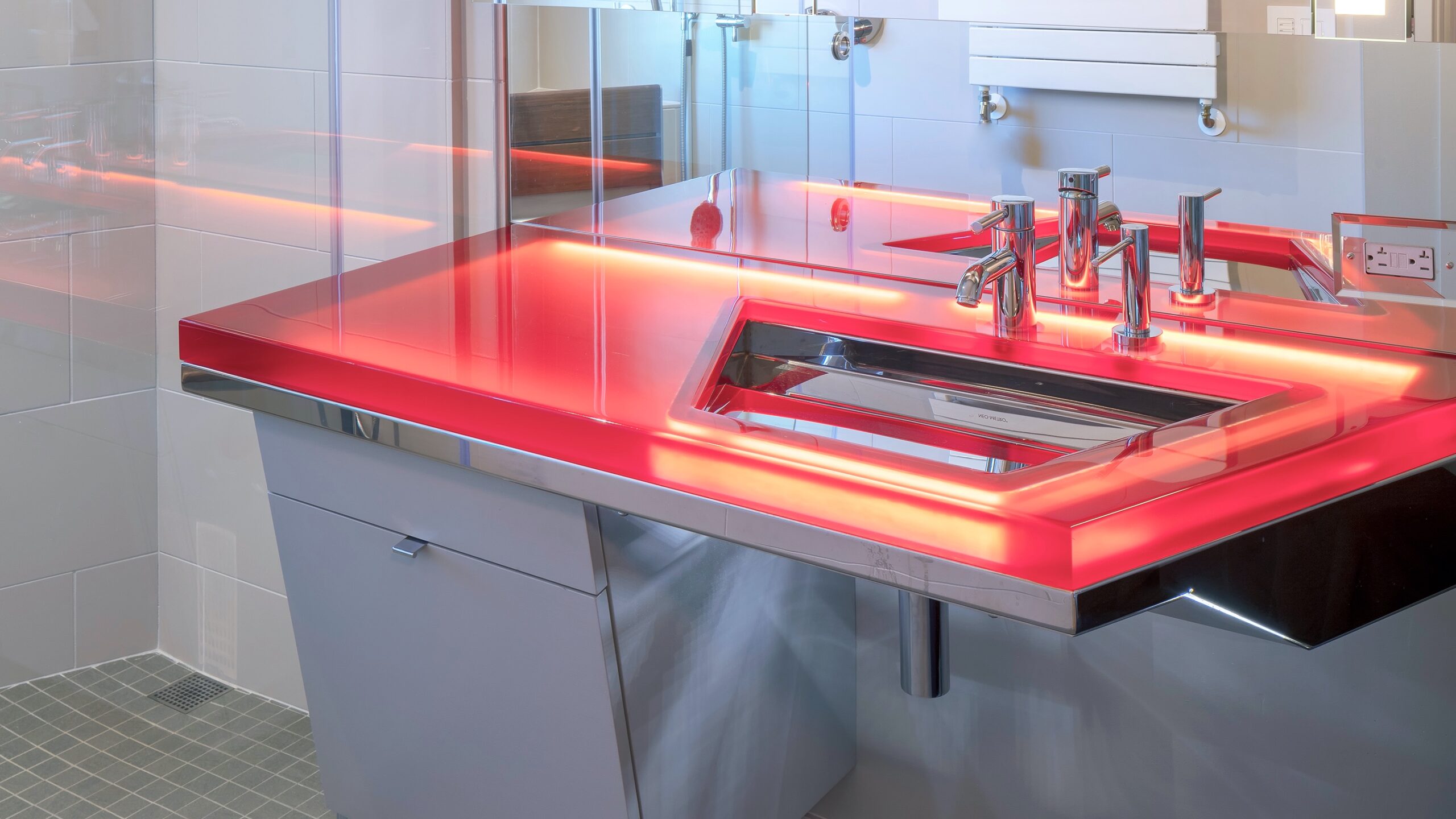 Bathroom Design. Unique custom Baths. Tiburon waterfront.