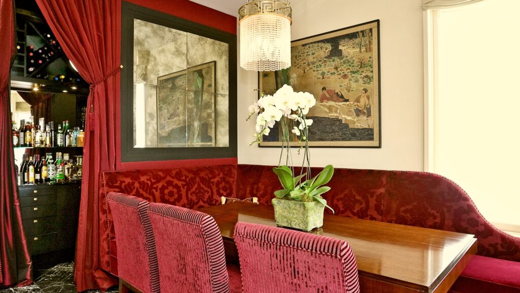 Interior Designer dining room, Buena Vista Park, San Francisco.