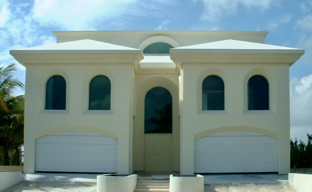 Waterfront Villa Habana. Facade in Progress.